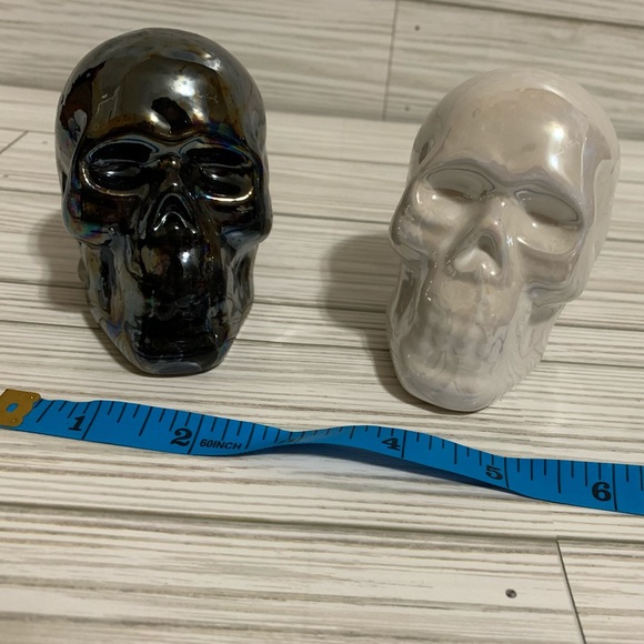 Other - Pearlized Ceramic Skulls